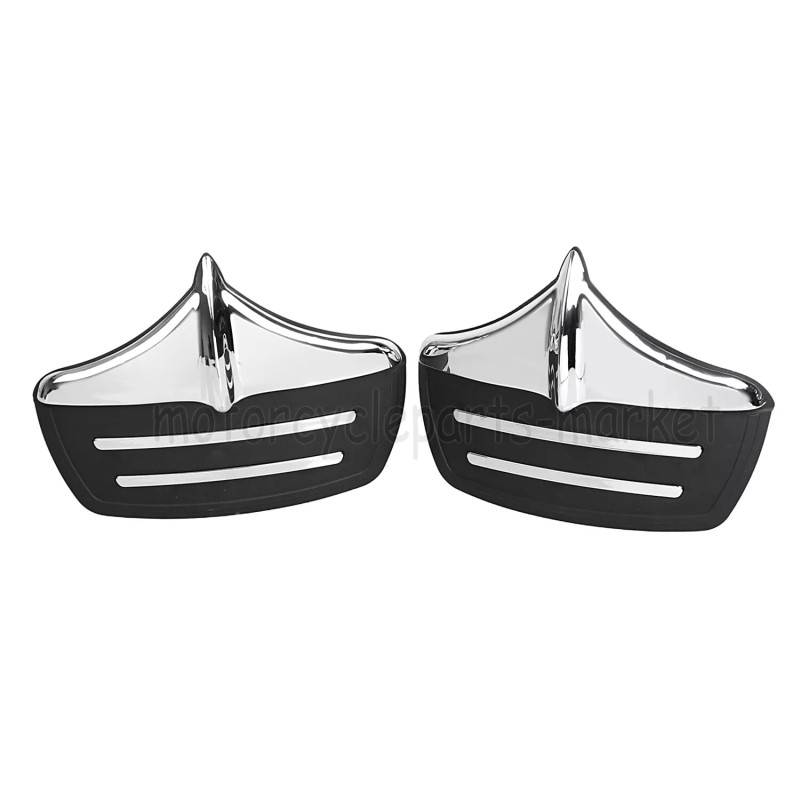 Unbranded L&R Chrome Rear Mud Flap Fender Guard For Harley