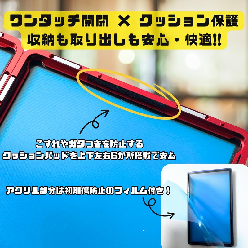Yorozu Labo PSA Dedicated Display Case UV Reduction Sliding Closure