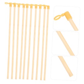 jojofuny Wooden Lantern Sticks, 35pcs Handle Festival Stick Toy Wooden Craft Sticks Wooden Sticks Toy's for Kids Sticks Bulk Abs Child Kraft Paper Handheld