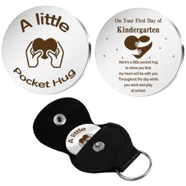 First Day of Kindergarten Hug Token Kindergarten School Supplies for Kids Back to school Gift for 5 + Year Old Boy Girl Christmas Presents for Kids 5 Year Old Girl Boy Birthday Gift Ideas