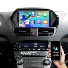 Navitroey For 2007-2013 Acura MDX Apple Carplay Android 13 Car Stereo Radio GPS Navi 2+32G