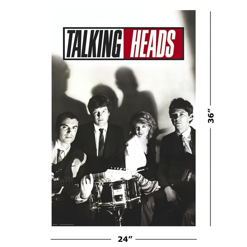 Talking Heads - Music Poster (The Band) (Size: 24" x