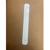Downspout Straps ALUMINUM STRAP AROUND GUTTER DOWNSPOUT STRAPS 2x3 WHITE