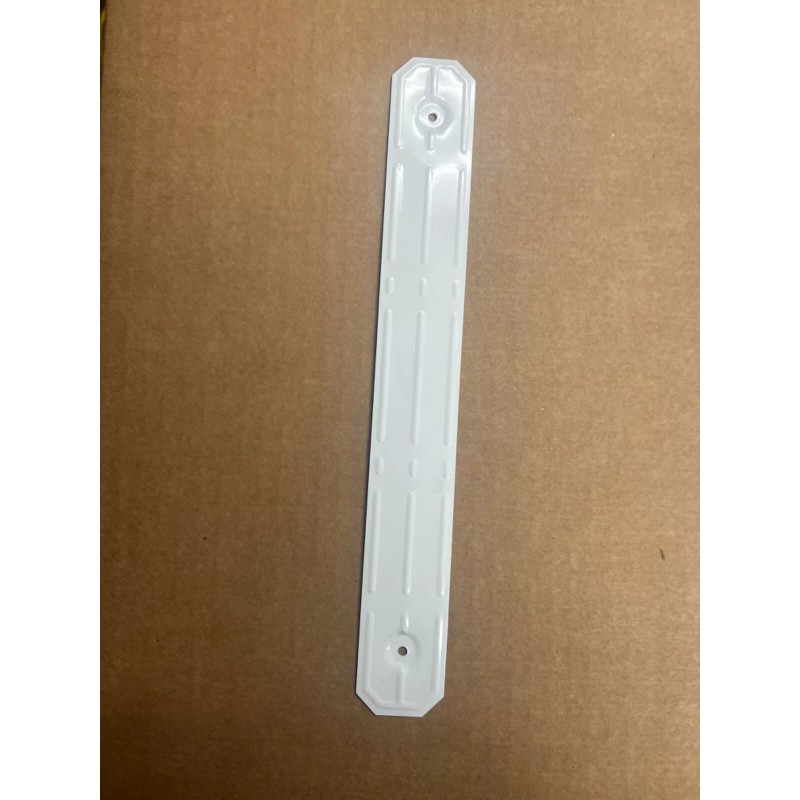 Downspout Straps ALUMINUM STRAP AROUND GUTTER DOWNSPOUT STRAPS 2x3 WHITE