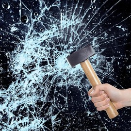 Clear Security Safety Window Film, PET Shatterproof Film for Glass Windows, Anti Shatter Glass Protective Film Windshield Protective Film for Home and Office, 24in x16.4ft