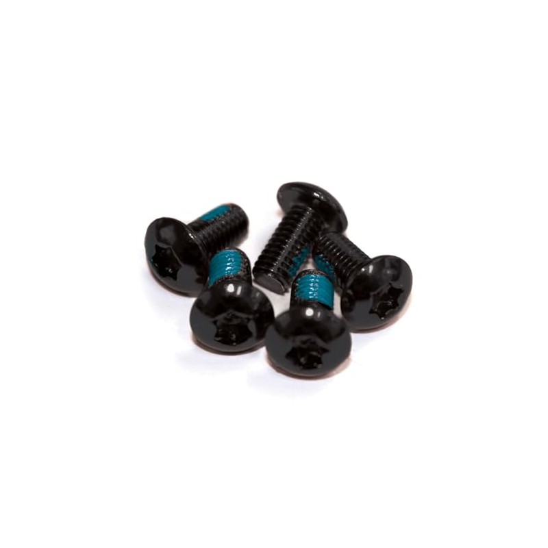 Clarks Cycle Systems Steel Disc Brake Rotor Bolts, Black, Torx