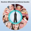 COSLUS Irrigador Bucal, Irrigador Dental Profesional con 5 Boquillas, 3