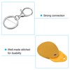 [PATIKIL] Leather Key Chain Leather Keychain with Key Ring Keychain