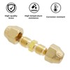 T Tulead Copper Pipe Extension Joint Connectors Air Conditioning Pipe