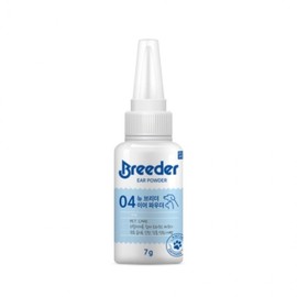 Breeder Ear Powder 7g for Ear Hair Removal & Moisture Control Odor Removal) 2ea
