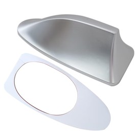 WELURE Ebony Shark Fin Roof Antenna Cover for Hyundai Sonata Sport Tech Sedan 4-Door 2.4L 2016-2017 - Silver