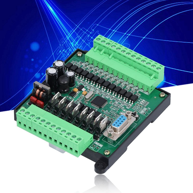 PLC Control Board Industrial Programmable Logic Controller Module Accessory Part