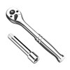 3/8-Inch Drive Ratchet Wrench, 90-Tooth Quick-release Reversible Ratchet Wrench with