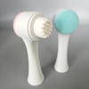 Double-Sided Nose Pore & Blackhead Cleanser Brush Pink 10ea