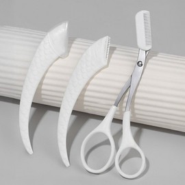 Eyebrow trimming, eyebrow trimming scissors, eyebrow razor, beauty scissors, eyebrow scissors, eyebrow trimming, facial / 눈썹다듬기 눈썹정리가위 눈썹칼 미용가위 눈썹가위 눈썹 다듬기 페이셜