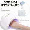 AILLSA Esmalte de uñas de gel blanco lechoso, jalea translúcida