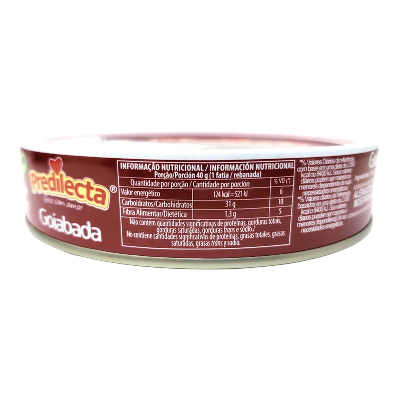 Predilecta Canned Guava Paste (2 Pack, Total of 1200g)