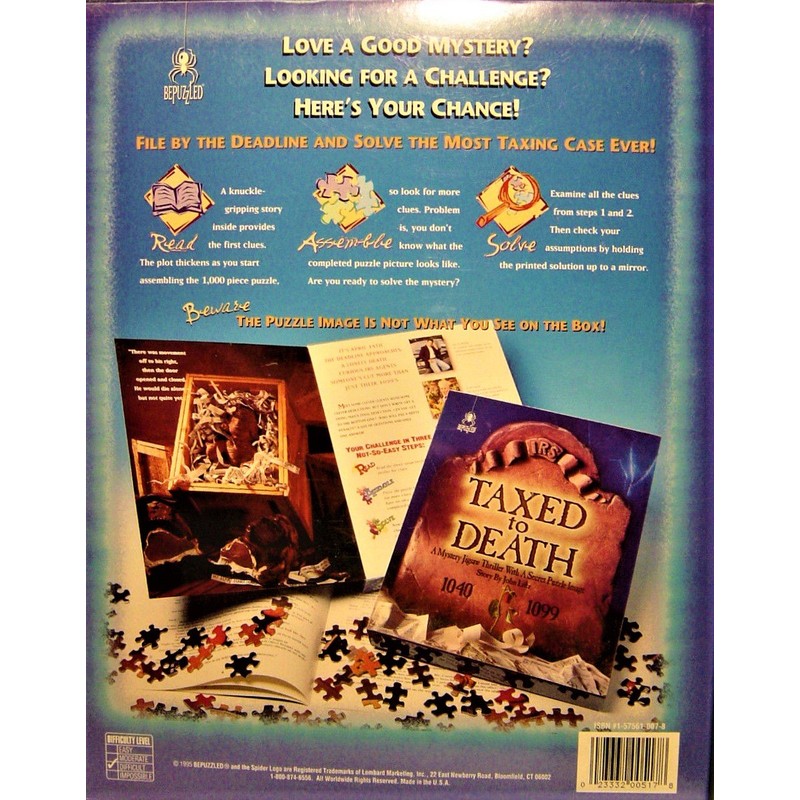 Bepuzzled Taxed to Death