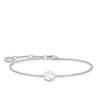 Thomas Sabo A1990 Clover Leaf Bracelet 925 Sterling Silver, Sterling