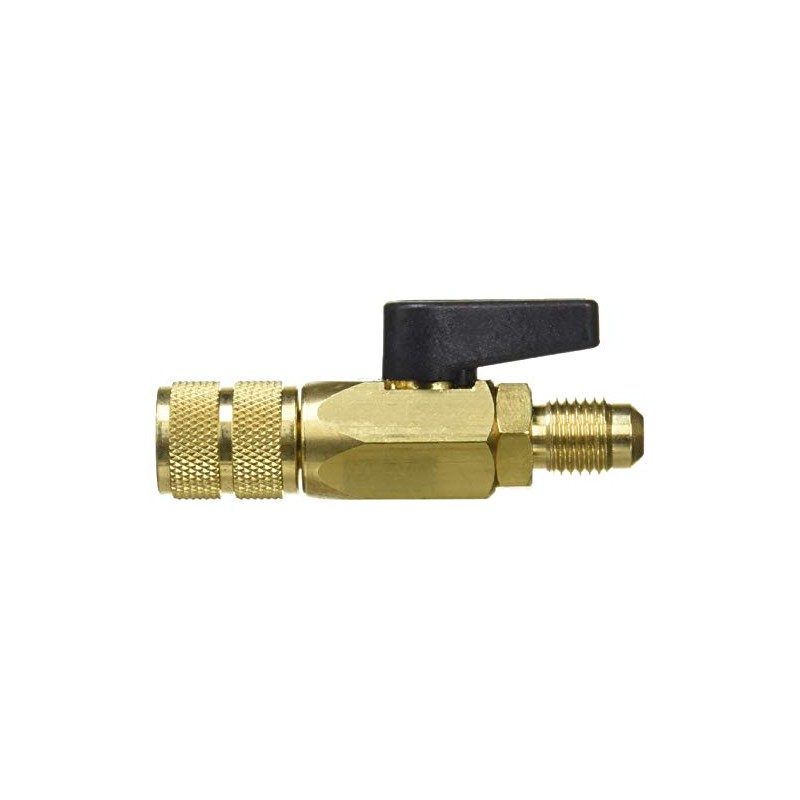 FUSO FS-735F-1 Adapter with Ball Valve, 1/4" F Female (Plump