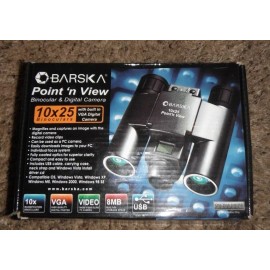 Barska 10x25 Point ’n View Binoculars w/Built-In Digital Camera *NEW OLD STOCK*