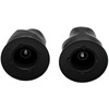 Manerales para Regadera Negro Mate Alfa X1-Q3NEG Juego de 2