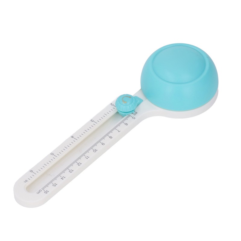 Circular Paper Cutter 360 Degree Rotation Clear Scale Slide Adjustment