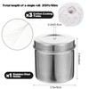 3 Roll Kitchen Twine with Stainless Steel Dispenser, 640FT Cooking