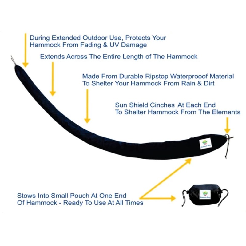 Hammock Bliss - Sun Shield/Hammock Cover – XL Length &