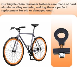 Cawla New 14mm Chain Tensioner for BMX Fixed Gear Bicycle Chain Tensioner（2 Pcs)