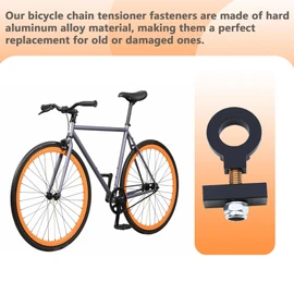Cawla New 14mm Chain Tensioner for BMX Fixed Gear Bicycle Chain Tensioner（2 Pcs)