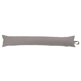 Classic Home Store Chenille Draught Excluder Luxury Soft Extra Long Door Draft Stopper 4ft (Grey)