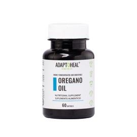 ADAPTOHEAL Oil of Oregano, 60 Softgel – Immune and Intestinal Support Supplement for Healthy Digestive – Formulated with Extra Virgin Olive Oil – Plant Based, Vegan and Non-GMO