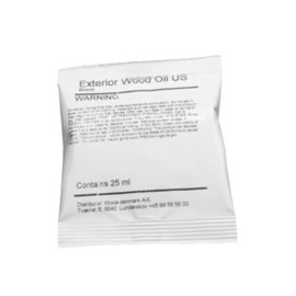 WOCA Denmark - Exterior Wood Oil - Water Based Penetrating Stain for Outdoor Wood Decks, Fences, Siding and Furniture - 0.9oz - Black