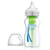 Dr. Brown's Natural Flow Options+ Glass Baby Bottle Sleeves,100% Silicone,9