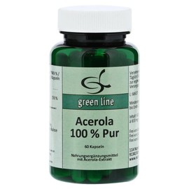 Acerola 100% Pure Capsules Pack of 60