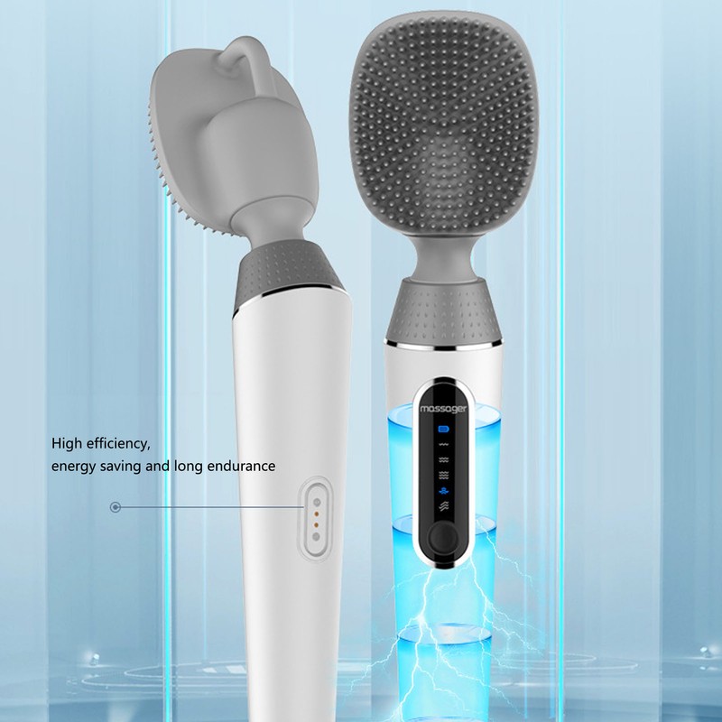 Electric Bath Brush Back Scrubber Exfoliating Cleaning Multi Functional Electronic