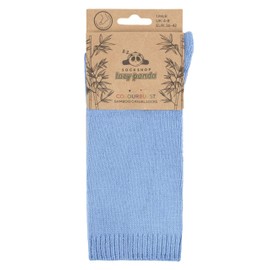 SockShop Lazy Panda Mens and Ladies Bamboo Socks Pack of 1 Light Blue 7-11