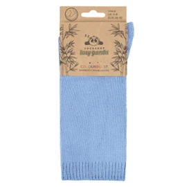 SockShop Lazy Panda Mens and Ladies Bamboo Socks Pack of 1 Light Blue 7-11