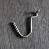 Perforated Board J Hook Single P2530 (5 Pieces)