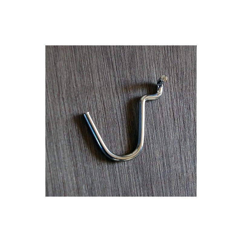 Perforated Board J Hook Single P2530 (5 Pieces)