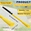 Bucherry 1 Pcs 36" Pickaxe Handle Replacement with Soft Grip,