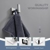 Bathroom Towel Hook, Angle Simple SUS304 Stainless Steel Bath Towel