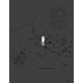 Polaris Ranger 80 Amp Fuse, Genuine OEM Part 2413309, Qty 1