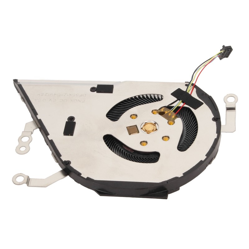 Laptop Cooling Fan 4Pin Connector Aluminum Alloy ABS Light Small