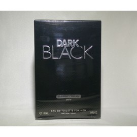 DARK BLACK BY DERAY COLOGNE FOR MEN 3.4 OZ / 100 ML EAU DE TOILETTE SPRAY