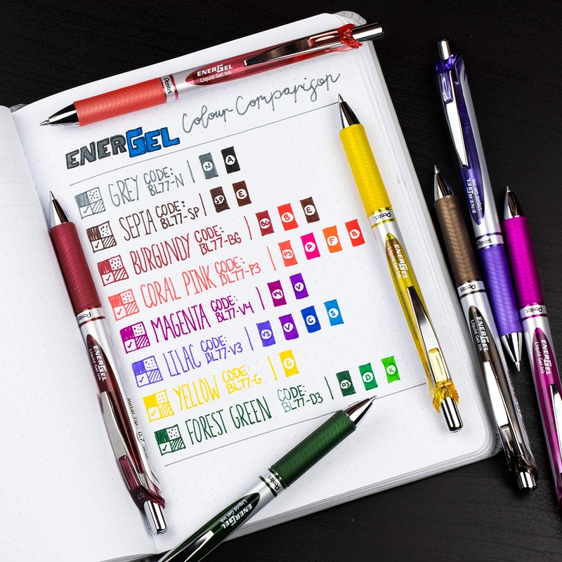 Pentel Energel XM Retractable Gel Pen with 0.7 mm Tip,