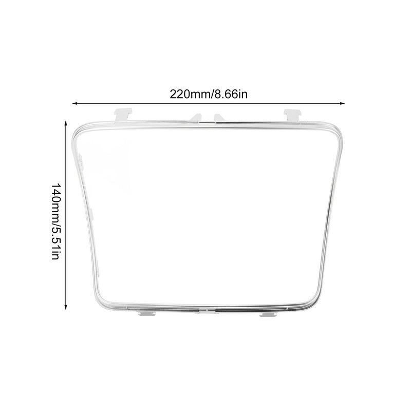 Console Cup Holder Panel A2056800310 Electroplate Frame Decoration Cover Trim