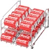 Simple Houseware Dual Row Front Loading Can Dispenser, Chrome