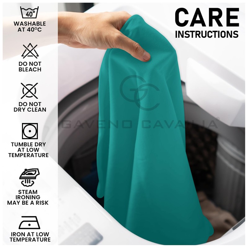 Premium King Size Extra Deep Fitted Sheet Teal - Extra